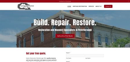 Eastern Restoration Website Project
