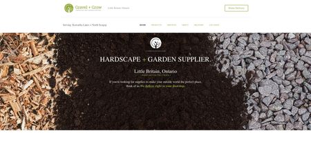 Gravel & Grow Website Project