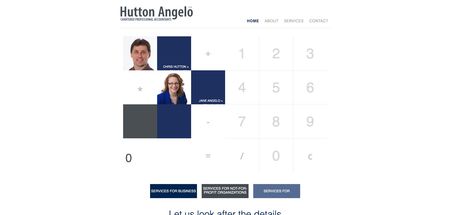 Hutton Angelo LLP Website Project