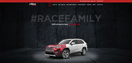 Race Toyota Website Project