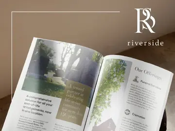 Riverside Cemetery, Brochure Design