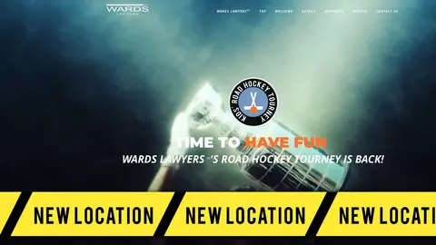 Kids Road Hockey website