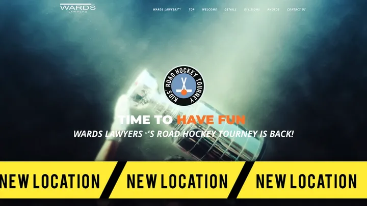 Kids Road Hockey website