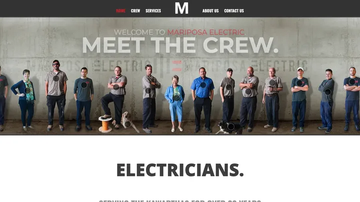 Mariposa Electric website