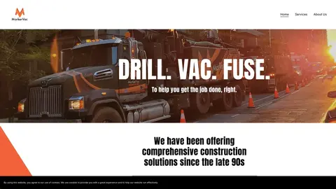 MarkerVac website