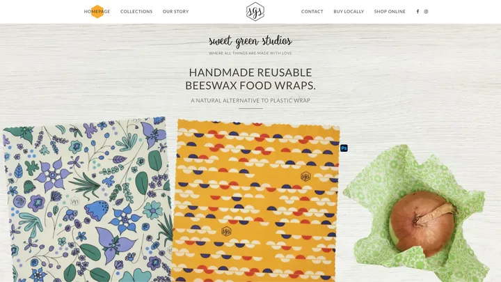 Sweet Green Studios website