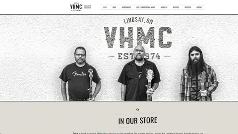 Van Halteren Music Centre website