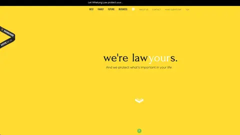 Whetung Law website