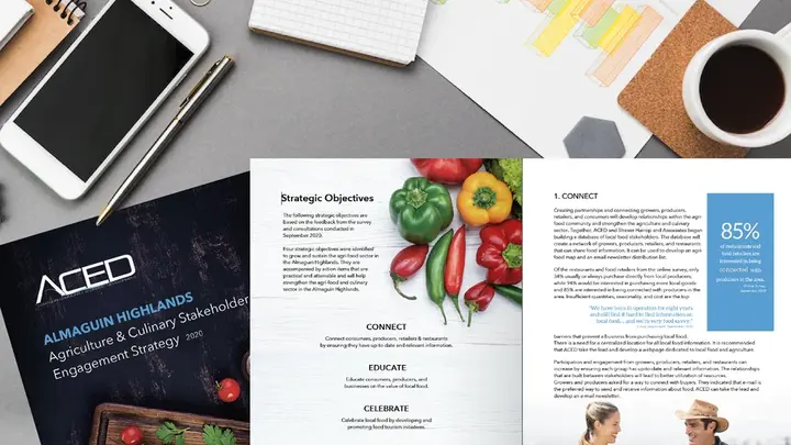 Agriculture and Culinary Stakeholder Engagement Strategy, 2020 cover